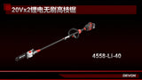 大有DEVON 10"高枝鋸(鋰20Vx2)(無刷) 4558-Li-40 (淨機)