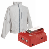 大有DEVON  USB鋰電空調衣(鋰20V)(XL)(可直插尿袋用)  5950-Li-12/20/N XL碼(不包轉換器)