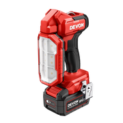 大有DEVON 摺疊檢修燈(鋰20V)(1000流明)(淨機) 5536-LI-20