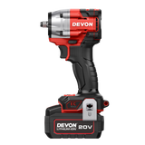 大有DEVON 充電扳手(550N.m)(鋰20V)(無刷)(淨機) 5766-Li-20