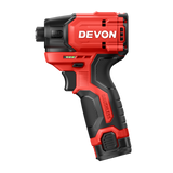 大有DEVON 起子衝擊批(鋰12V)(2.0Ahx2)(無刷) 5767-Li-12
