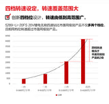 大有DEVON 四速起子電鑽(鋰20V)(無刷)(淨機) 5289-Li-20FS/N